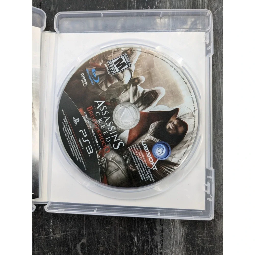 Assassin's Creed: Brotherhood (Sony PlayStation 3, 2010) - CIB Tested & Working